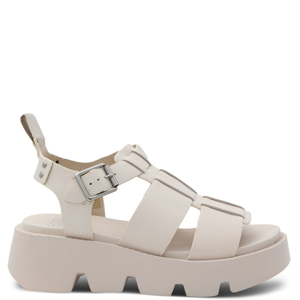 EOS Kailan Women's Chucky Platform Sandals Bone