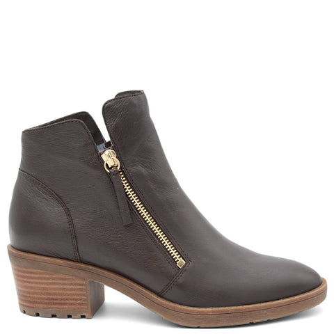 Django & Juliette Lettice Women's Heel Boots Red