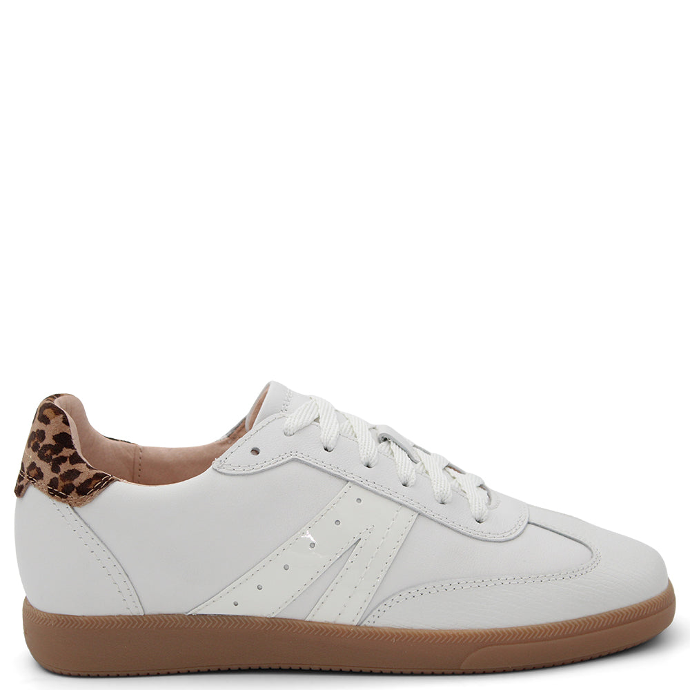 Frankie 4 Levi Womens Sneaker White Leopard
