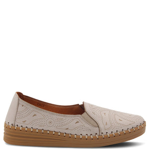 Sala Lace Womens flat casual slip on