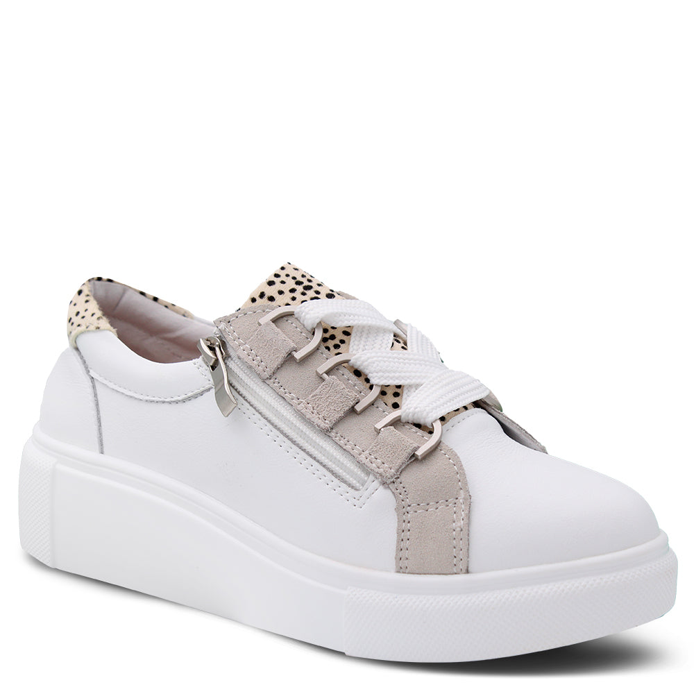 Bay Lane Luxury Women's Sneakers White Multi