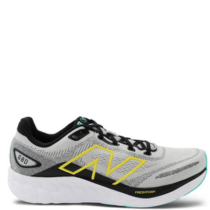 New Balance M680 v8 men's running shoes Grey Black