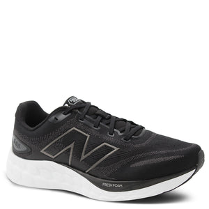 New Balance M680 v8 men's running shoes Black White