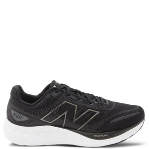 New Balance M680 v8 men's running shoes Black White