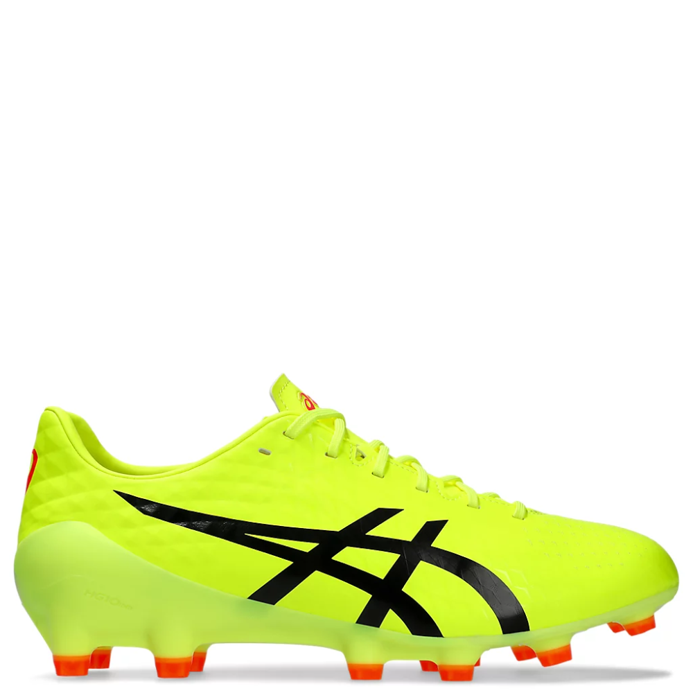 Asics yellow football boots best sale