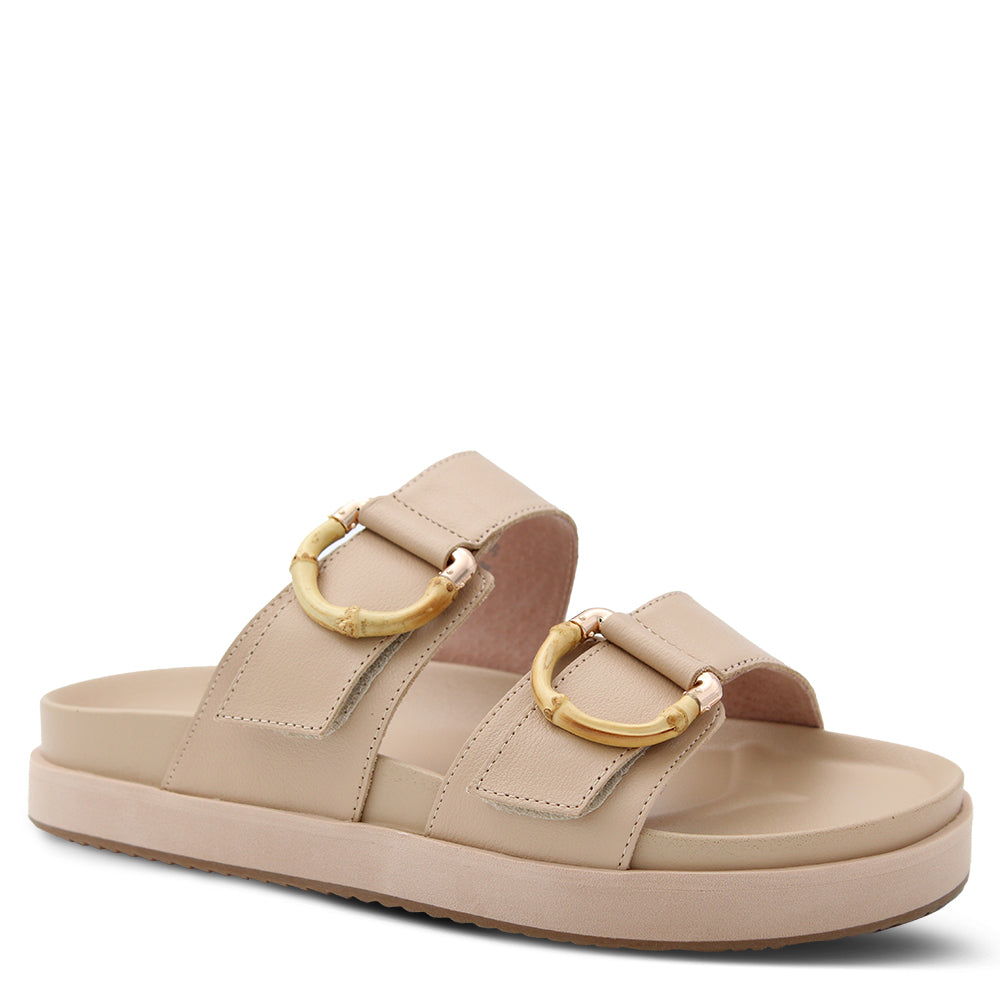 Walnut Mint Women's Slides Camel