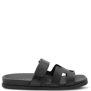 Django & Juliette Nodette Women's Sandal slides Black