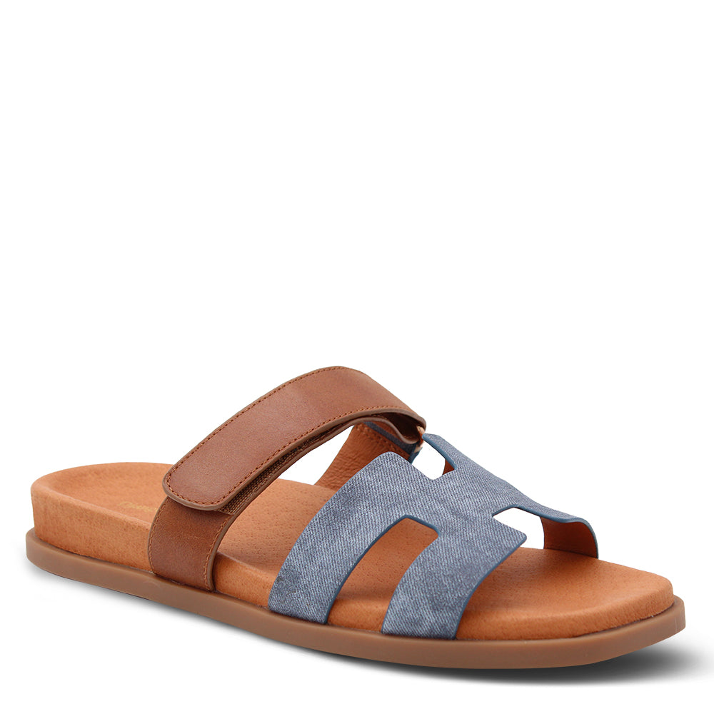 Django & Juliette Nodette Women's Sandal slides denim