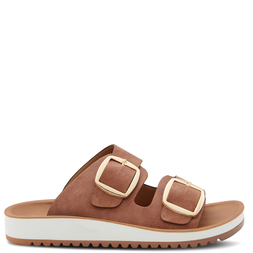 Los Cabos Naara Womens Flat Slides 
