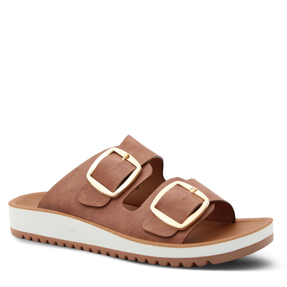 Los Cabos Naara Womens Flat Slides 
