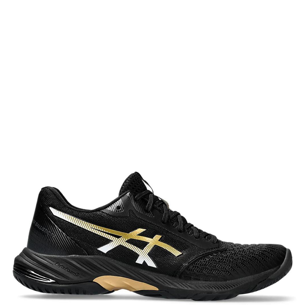 Asics gel professional ff black netball trainers deals