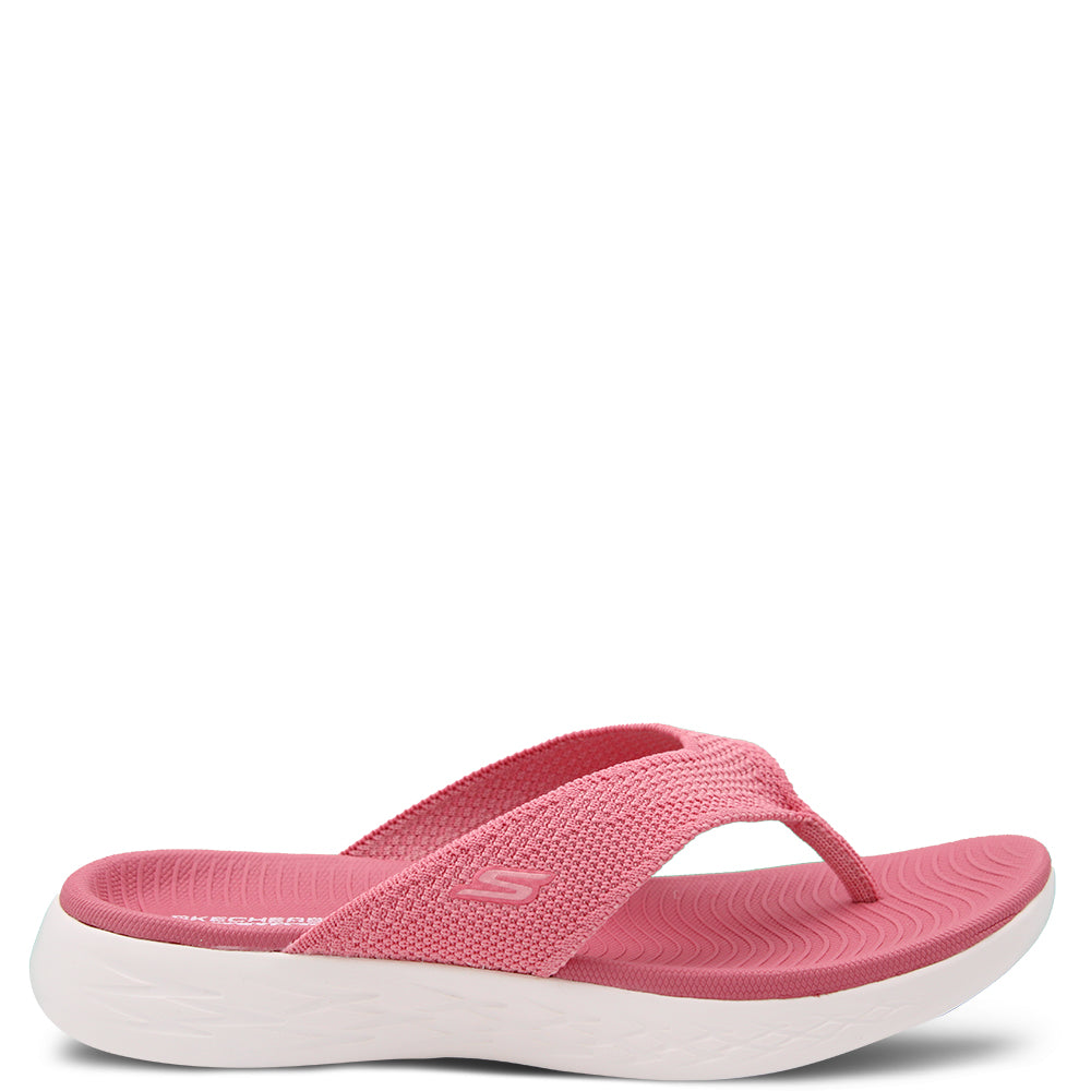 Skechers On The Go 600 Women's Thongs Coral