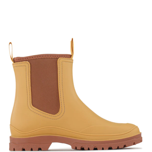 AMELIA WOMENS FLAT RUBBER BOOT