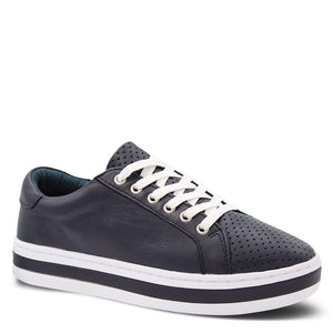 Alfie & Evie Paradise Women's Platform Sneaker Navy