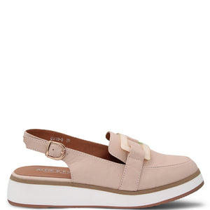 Alfie & Evie Quavo Women's Sling Back Loafer Latte
