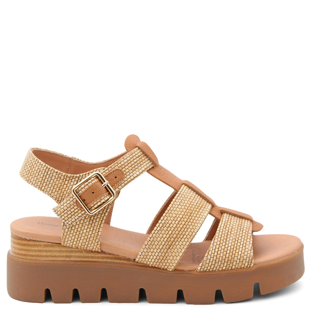 Django & Juliette Rhodsey Womens Wedge Sandals