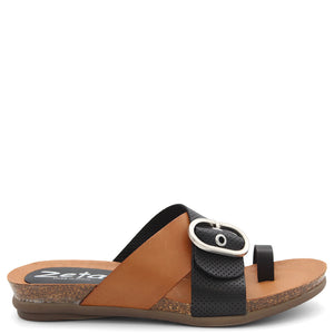 Zeta Rivka Women's Toe Thongs Sandals