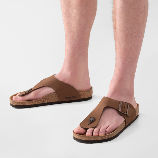 Birkenstock Nubuck Mens Slides Thongs