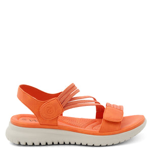Wilde Sannah women's strappy casual sandal coral