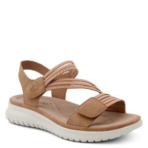 Wilde Sannah women's strappy casual sandal tan