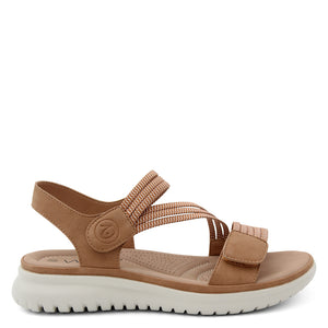 Wilde Sannah women's strappy casual sandal tan