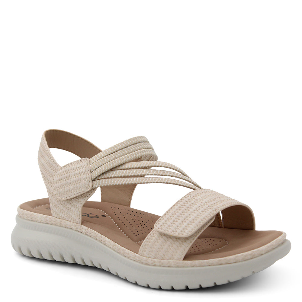Wilde Sasha Womens Strappy Sandal Cream