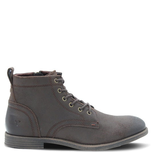 SEBASTIAN MENS LACE OIL SUEDE BOOT