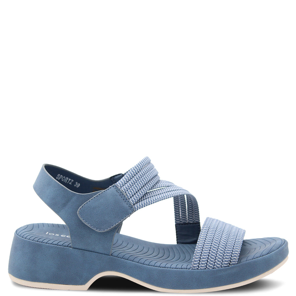 Los Cabos Sportz Women's Sandals Blue