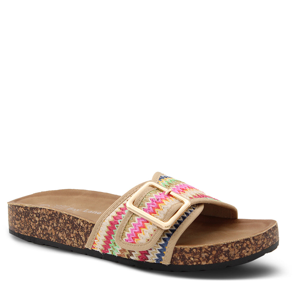 Bay Lane Women's Slides Multi