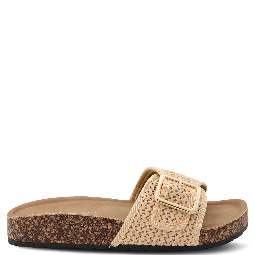 Bay Lane Women's Slides Natural