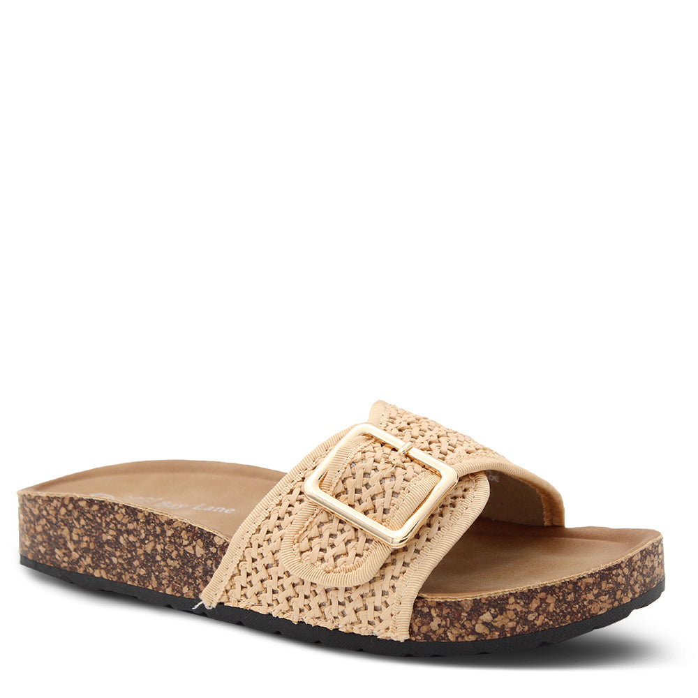 Bay Lane Women's Slides Natural