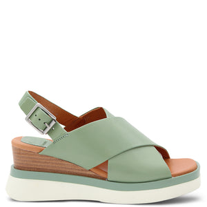 EOS Footwear Sasille Womens Wedge sandals Basil