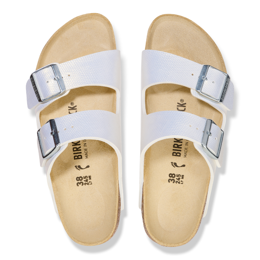 Birkenstock Shiny Embossed Slides