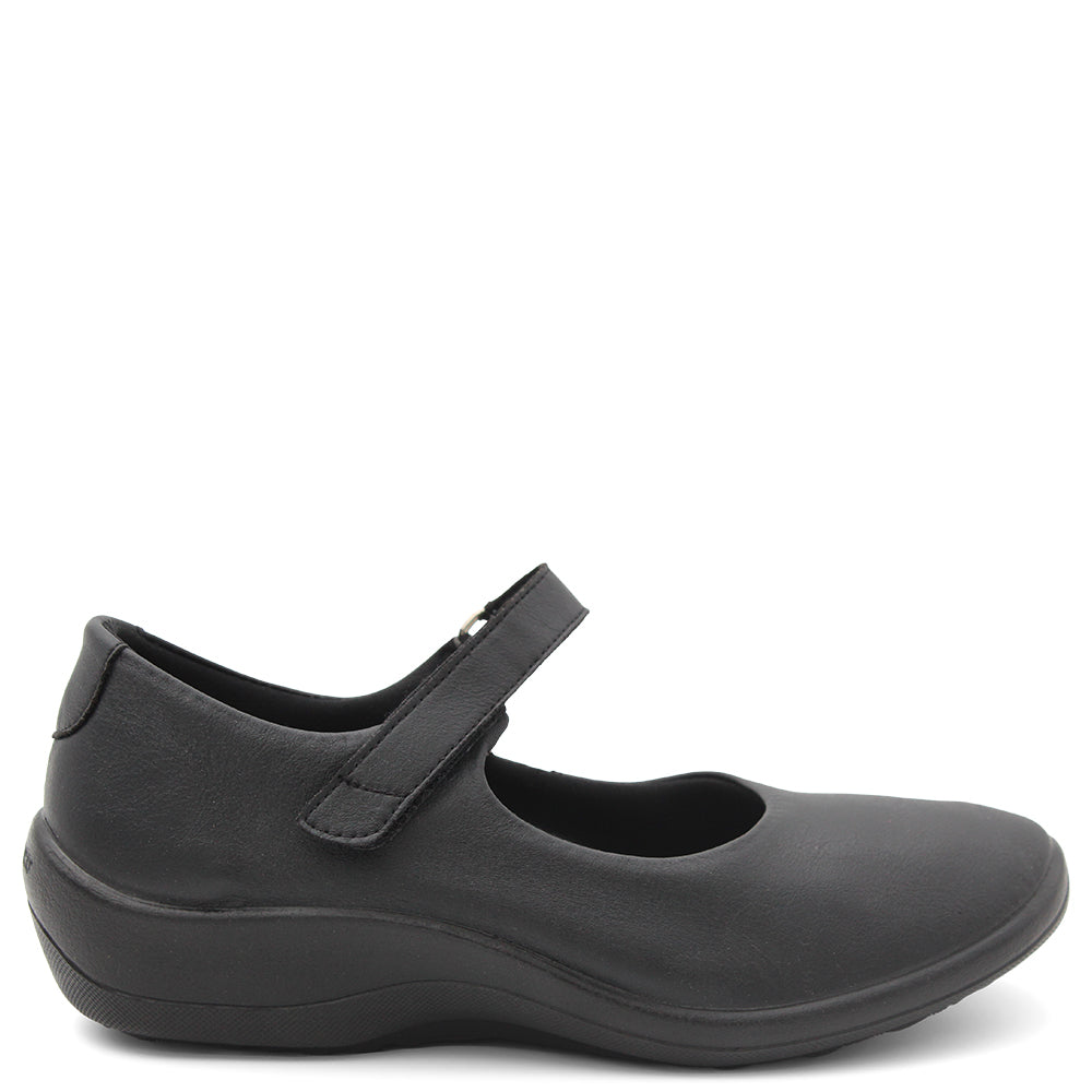 Arcopedico Thy women's shoes Black shoe with a strap 