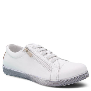 Rilassare Taren Women's Leather Sneakers White