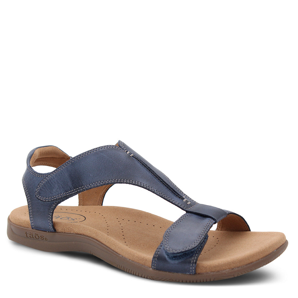 Taos Footwear The Show Women's Flat Sandal Dark Blue