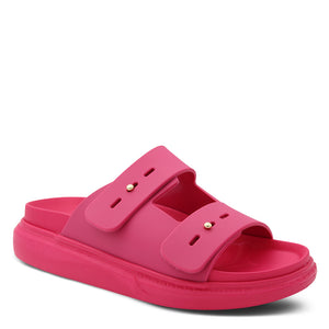 Walnut Tori Women's Chunky Slides Barbie Pink