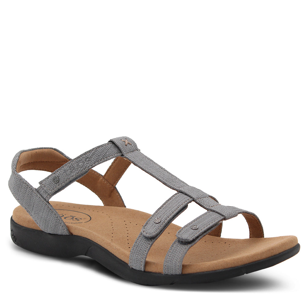 Taos Trophy Embossed Leather Sandals