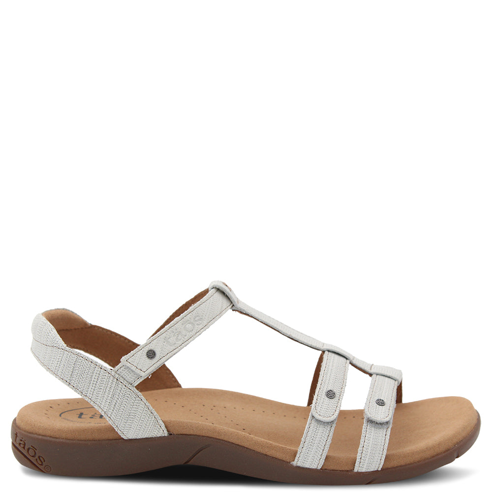 Taos Trophy Embossed Leather Sandals