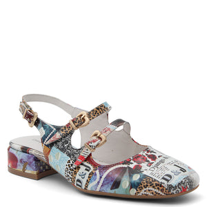 Django & Juliette Viraz Womens Low Heel