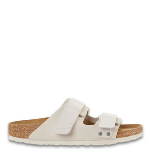 Birkenstock Uji Unisex Slides Antique White