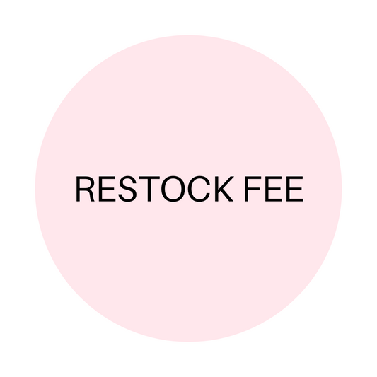 Restocking Fee