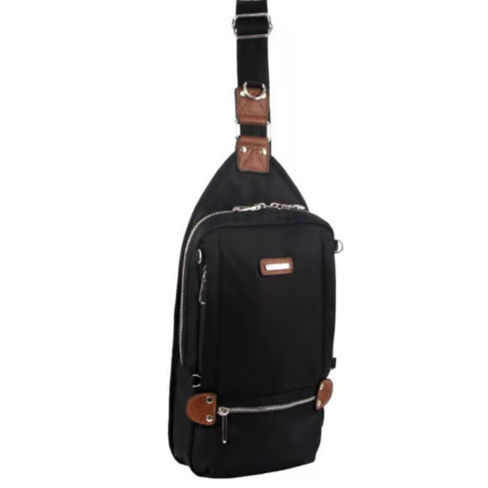 Pierre Cardin PC3270 Anti Theft Cross Body Bag Black