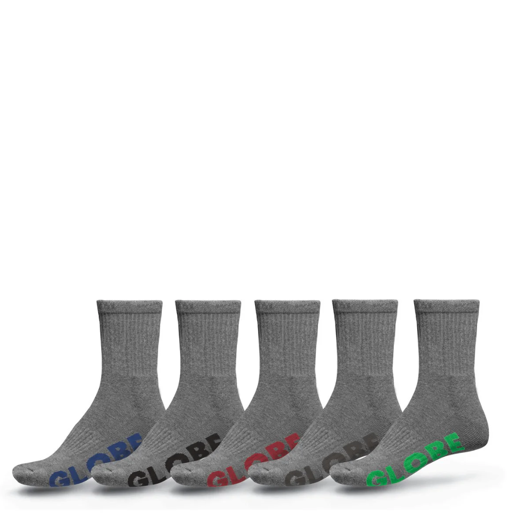 STEALTH CREW SOCKS MENS 5 PACK