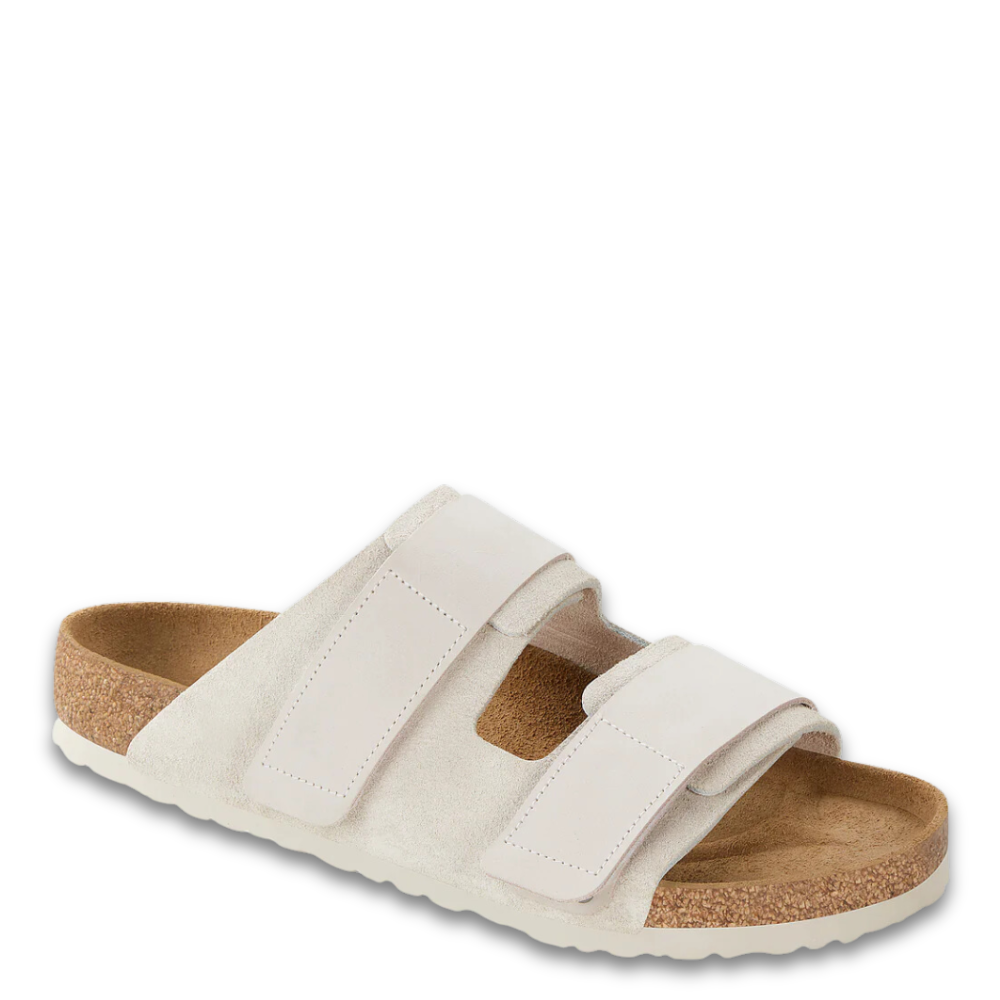 Birkenstock Uji Unisex Slides Antique White