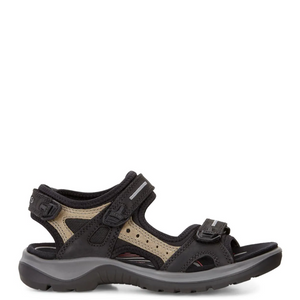Ecco Offroad Womens Sandal Black Mole