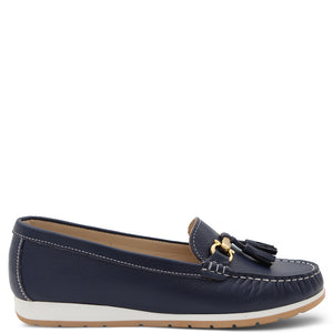 Aerobics Waam Floater Women's Moccasin Navy