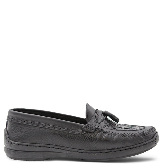 Palmone Wasa Black Mens Moccasin