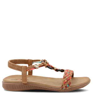 CC Resorts Xtra Women's Sandals Tan Multi