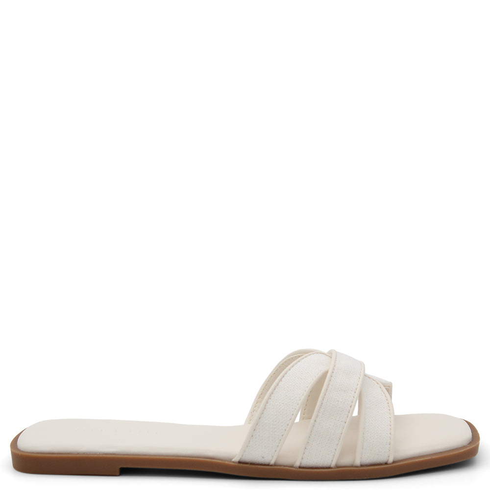 YOANNA WOMENS FLAT SLIDE